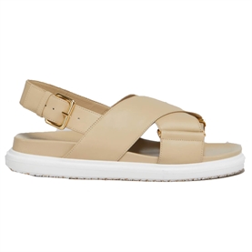 MARNI Fussbett Sandaler, Winter Wheat 